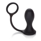 Dr Joel Kaplan Silicone Prostate Probe and Support Ring Black > Anal Range > Prostate Plugs