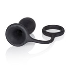 Dr Joel Kaplan Silicone Prostate Probe and Support Ring Black > Anal Range > Prostate Plugs