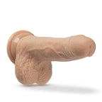 Dr Skin 7 Inch Silicone Thrusting Dildo Vanilla > Dildos > Thrusting Dildos