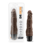 Dr Skin 8 Inch Chocolate Vibrating Realistic > Vibrators > Realistic Vibrators