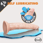 Dr Skin Glide 7.5 Inch Self Lubricating Realistic Dildo Vanilla > Dildos > Realistic Dildos