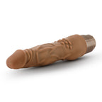 Dr Skin Realistic 8 Inch Vibrating Cock Vibrator Mocha > Vibrators > Realistic Vibrators