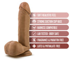 Dr William 8 Inch Tan Dildo With Balls > Dildos > Realistic Dildos