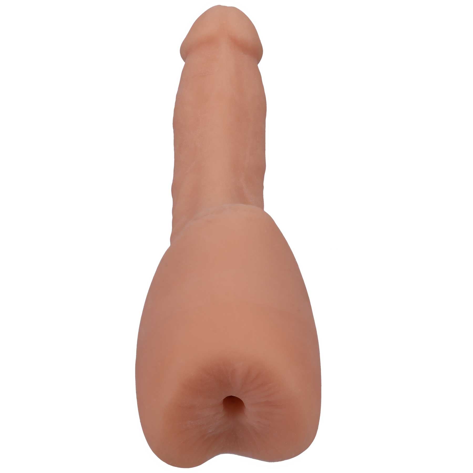 Signature Transgirl Lena Moon Ultraskyn 4.5 Inch Cock with Penetrable Ass Dongs Celebrity