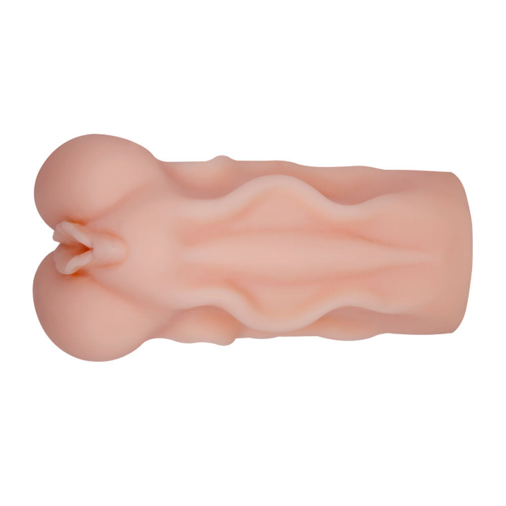 Crazy Bull Linda Masturbator Sleeve – Skin-Safe Masturbator Sleeve Beige > Sex Toys For Men > Masturbators > Manual