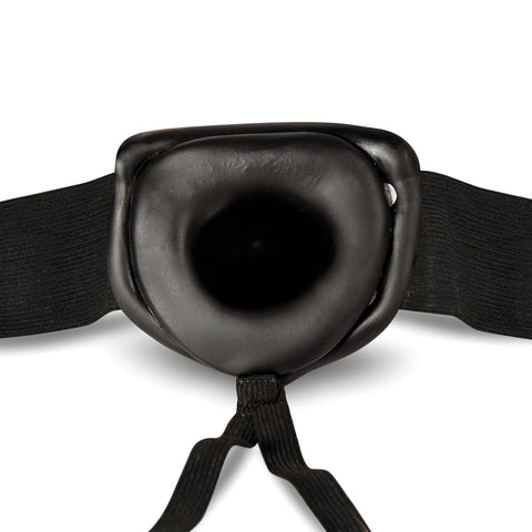 Dr. Skin Hollow Strap On 6 Inch Black STRAP-ONS