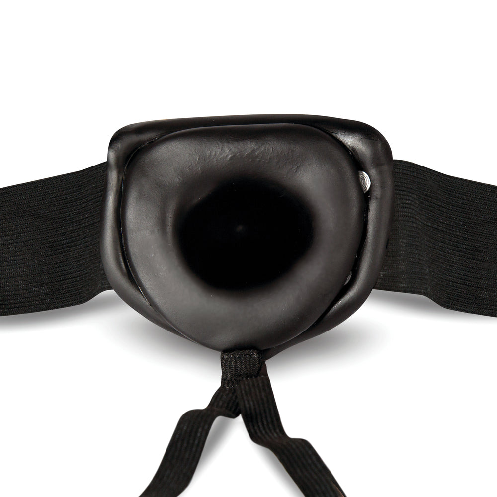 Dr. Skin Hollow Strap On (Black) 7 Inch – Hollow Strap-On Dildo > Dildos > Hollow Strap Ons
