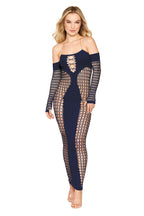 Dreamgirl Seamless Denim Bodystocking Gown One Size Fit > Clothes > Bodies and Playsuits