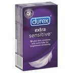 Durex Extra Sensitive Ultra Thin Lubricated Condoms – Pack of 12 Condoms > Essentials > Condoms