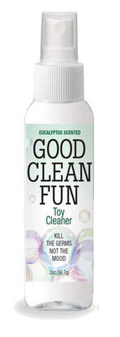 Good Clean Fun Eucalyptus Toy Cleaner Spray 2 Fl Oz Bottle Default Title Adult Toy Cleaner