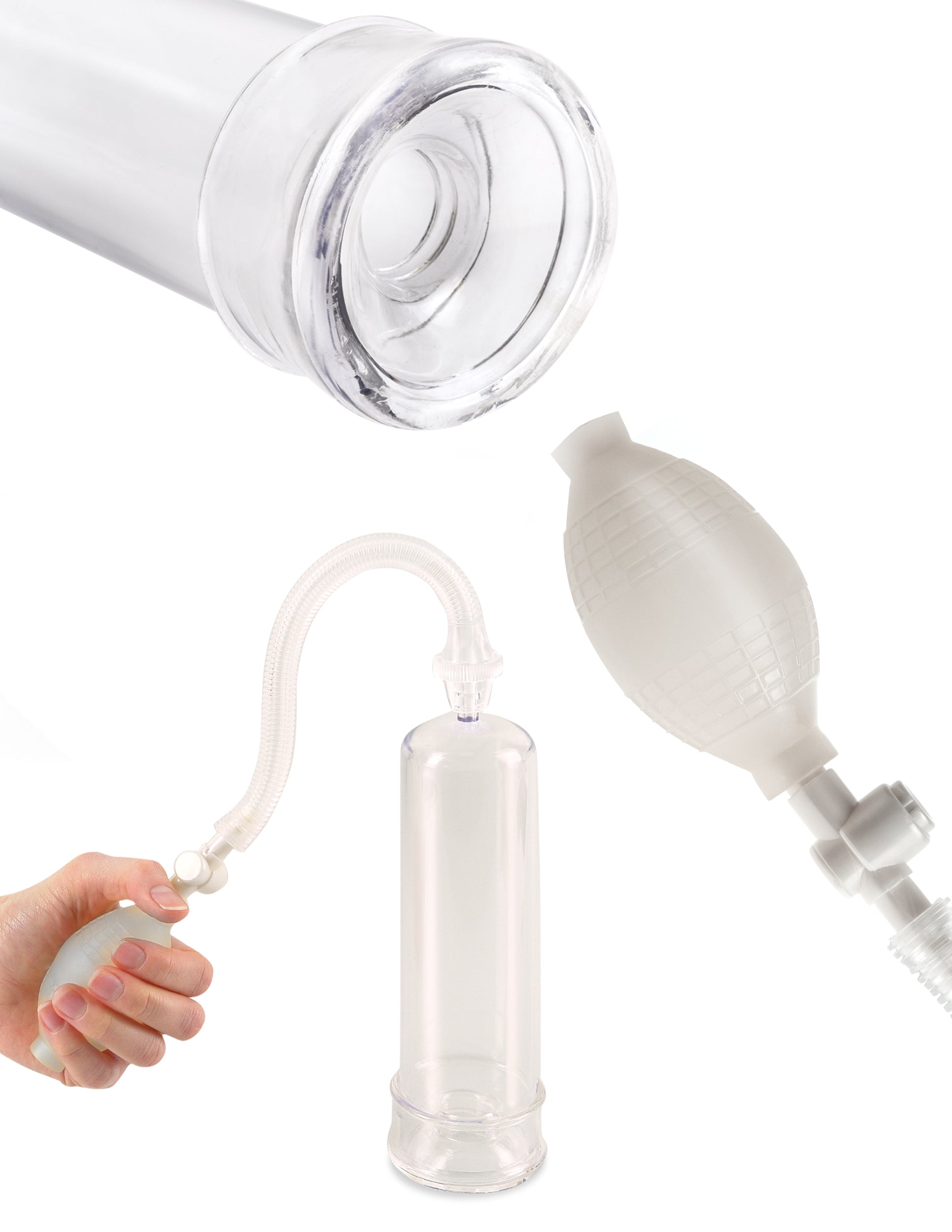 Pump Worx Beginner Power Pump Penis Pump for Enhanced Size and Confidence PUMPS