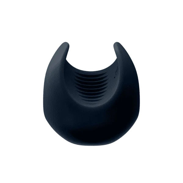 Stroke Vibrating Male Stroker Black Silicone Texture > Sex Toys For Men > Masturbators > Vibrating