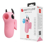 Magic Devil Finger Vibrator (Pink) – Rechargeable Silicone Mini Vibrator Pink > Vibrators > Finger Vibrators