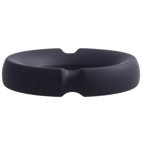 Merci Paradox Silicone Covered Metal Cock Ring Black 50mm COCK RINGS
