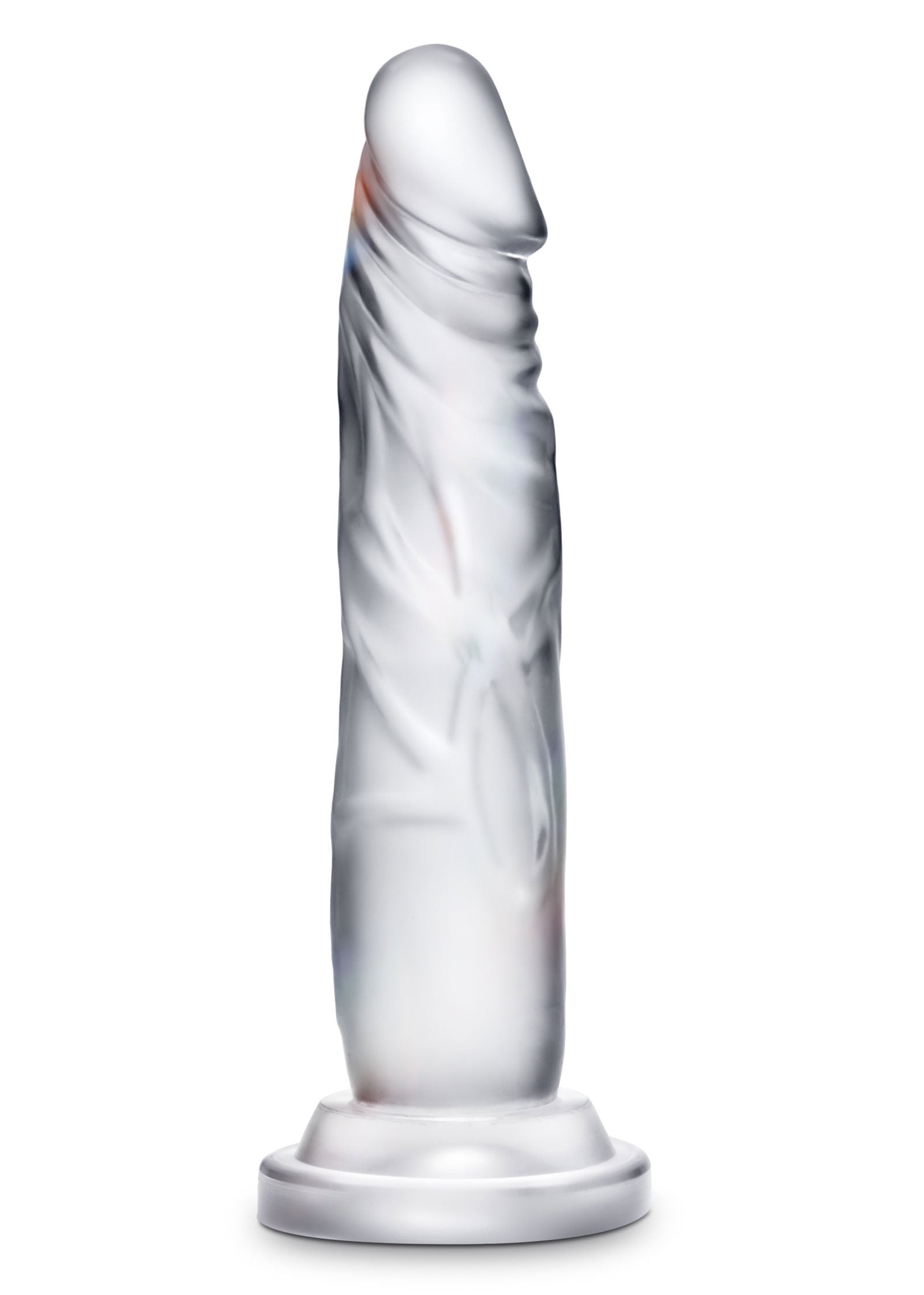 Blush B Yours Diamond Clear Realistic Suction Cup Dildo Clear DONGS