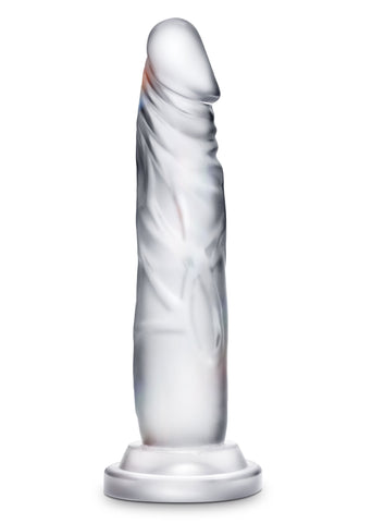 Blush B Yours Diamond Clear Realistic Suction Cup Dildo Clear DONGS