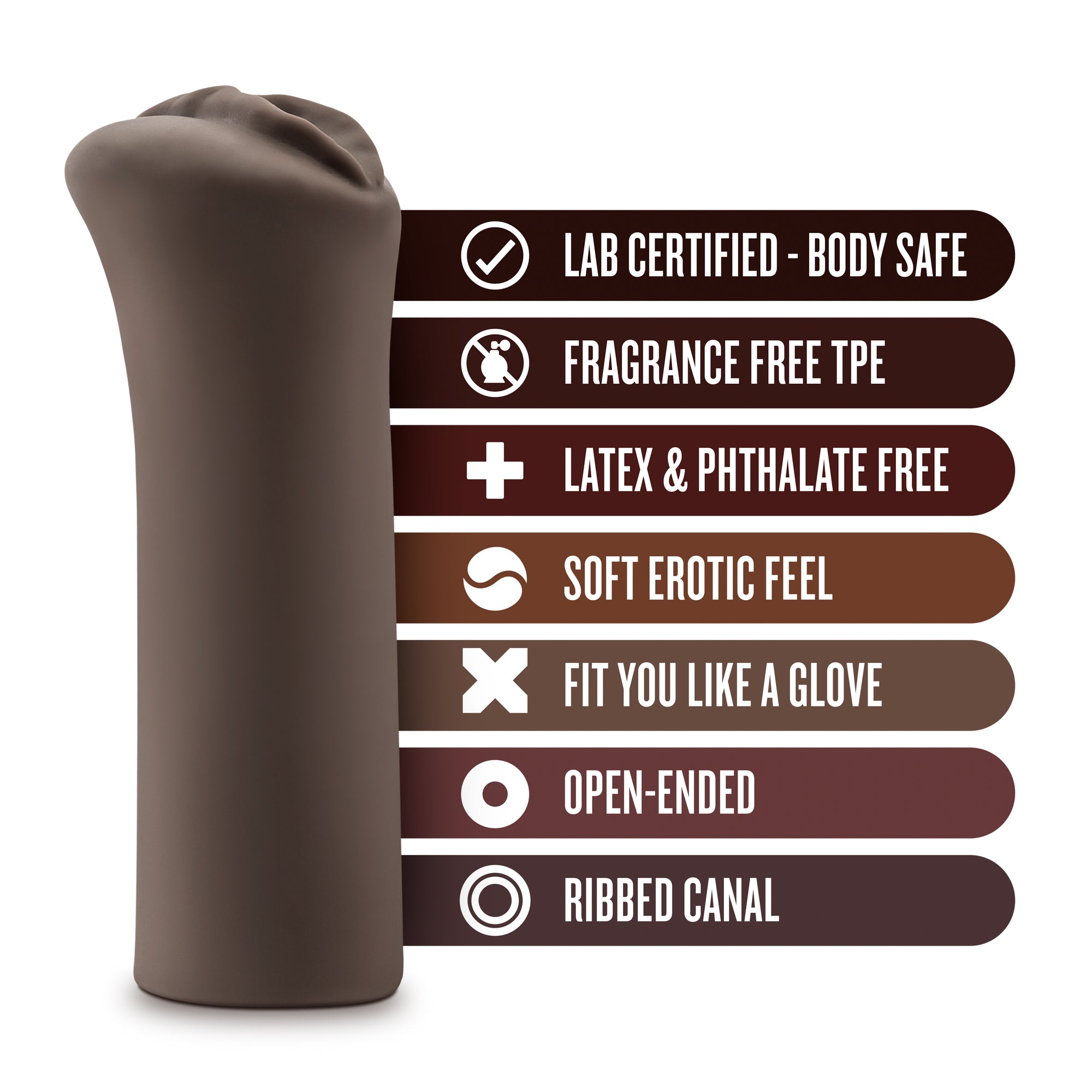 Hot Chocolate Nicole's Kitty Vagina Masturbator – Soft Masturbator > Sex Toys For Men > Masturbators > Manual