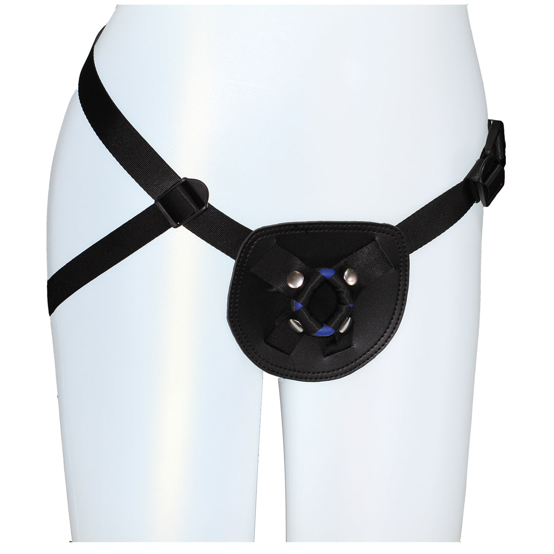 Blush For You Beginners Harness Soft Faux Leather Adjustable Nylon Strap Harness Secondary image