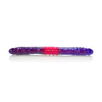 Dual Vibrating Flexi Dong – Flexible Soft Jelly Double Vibrator > Dildos > Double Dildos