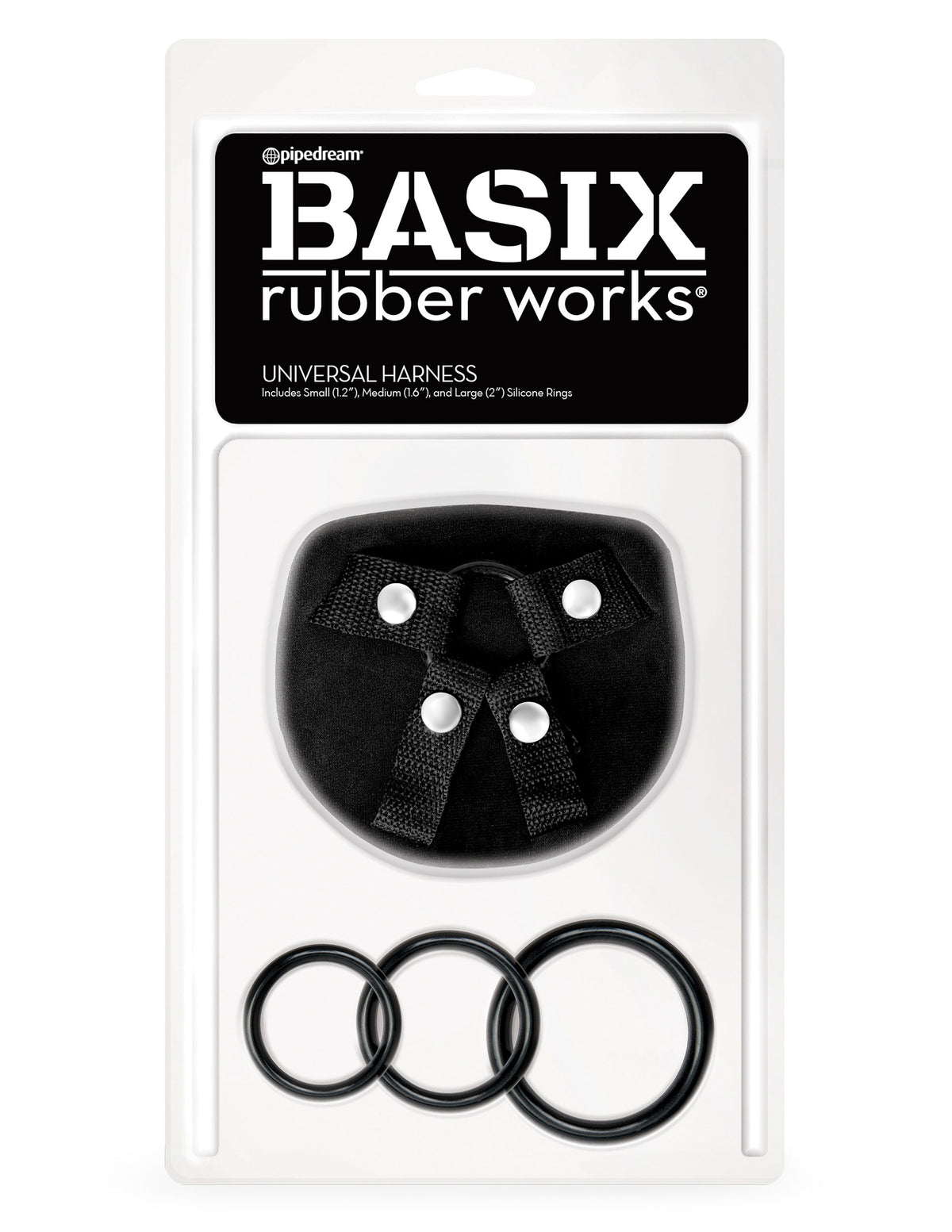 Basix Rubber Works Universal Harness Strap-On Harness Regular Size > Dildos > Strap On Harnesses