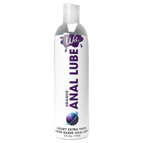 Wet Anal Lubricant 4oz Uranus Extra Thick Water Based Gel