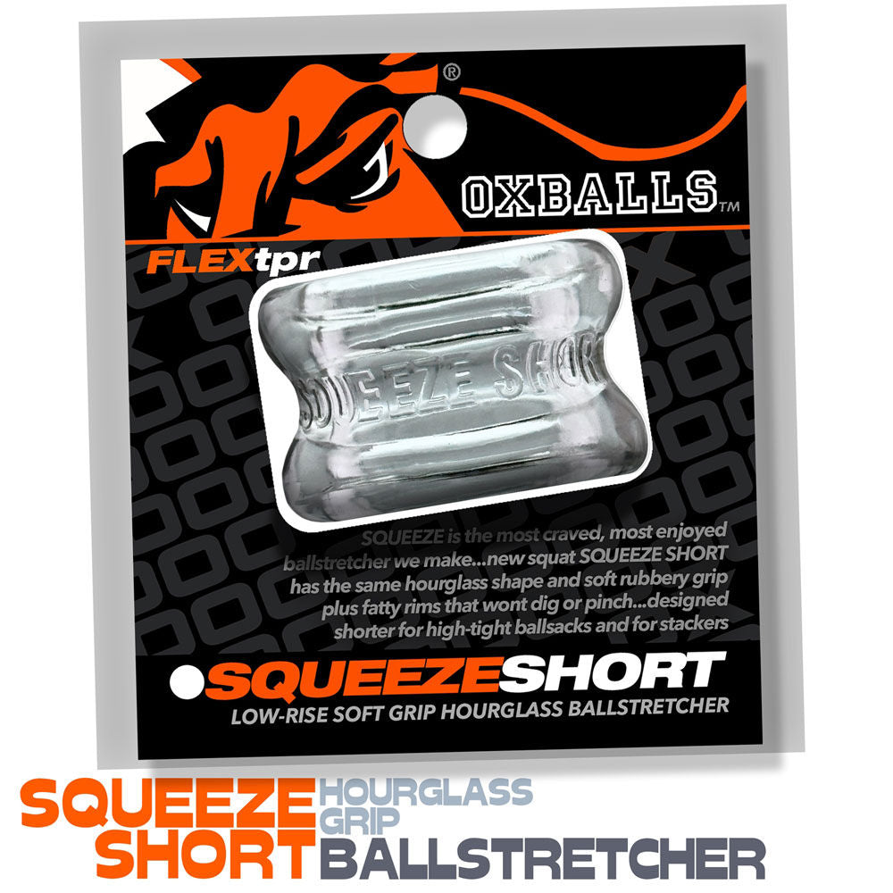 Squeeze Short (Black) – Rubber Ballstretcher Ball Stretcher