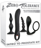 Zero Tolerance Intro to Prostate Kit – Luxury 4-Piece Prostate Toy Set > Anal Range > Prostate Plugs