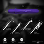 Elektrawand Rechargeable Violet Wand (Purple) – Cordless Electro Stimulation Wand with Attachments E-STIM TOYS