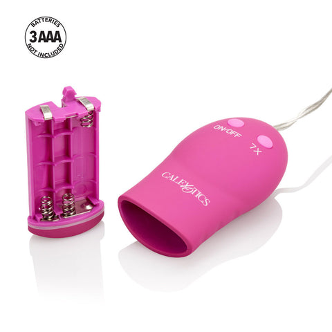 CalExotics 7-Function Waterproof Power Play Bullet Vibrator Pink BULLETS