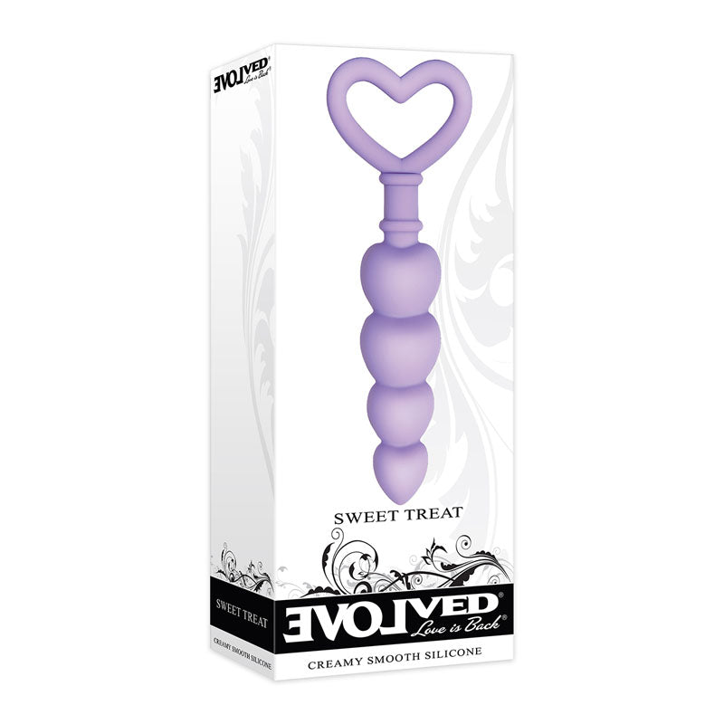 Sweet Treat Heart-Shaped Silicone Beads – Flexible Graduated Butt Plug > Anal Range > Anal Beads