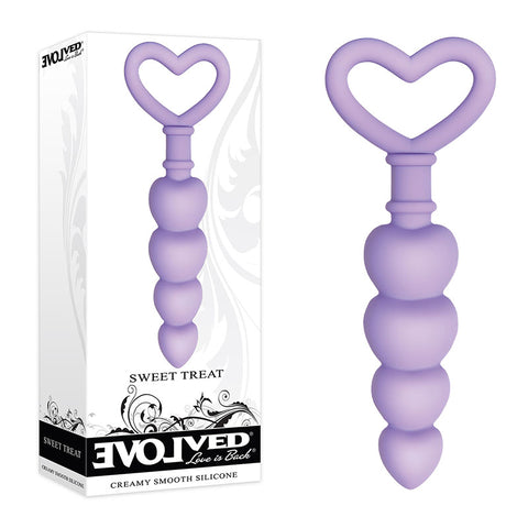 Sweet Treat Heart-Shaped Silicone Beads – Flexible Graduated Butt Plug > Anal Range > Anal Beads