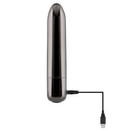 Evolved Real Simple (Black) – USB Rechargeable 10 cm Bullet Vibrator > Vibrators > Finger Vibrators
