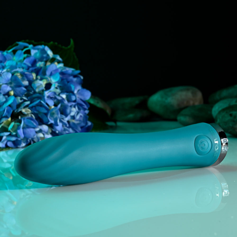 Ultra Wave Petite Vibrator with Swirling Textures and Patterns Vibrators