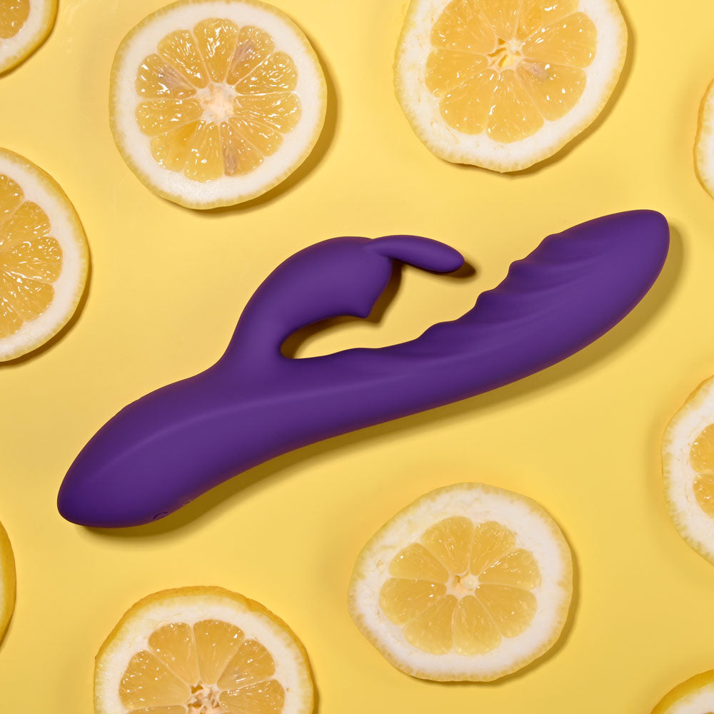 Evolved Wavy Rabbit Vibrator 20.6 cm USB Rechargeable Toy VIBRATORS-RABBIT