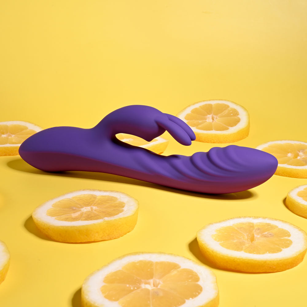 Evolved Wavy Rabbit Vibrator 20.6 cm USB Rechargeable Toy VIBRATORS-RABBIT