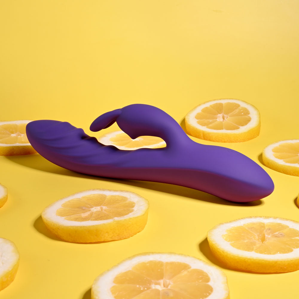 Evolved Wavy Rabbit Vibrator 20.6 cm USB Rechargeable Toy VIBRATORS-RABBIT