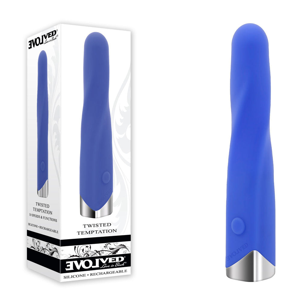 Evolved Twisted Temptation Vibrating Bullet > Vibrators > Mini Vibrators