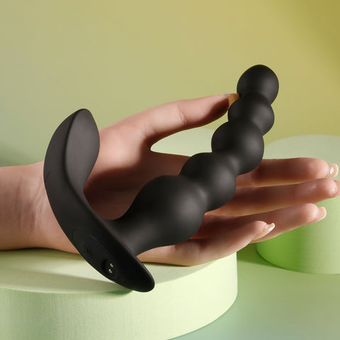 Evolved BEAD ME UP 16.8 cm USB Rechargeable Vibrating Anal Beads > Anal Range > Anal Beads