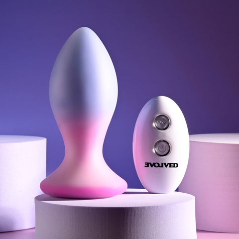 Evolved PARADISE PLUG 10.5 cm USB Rechargeable Vibrating Butt Plug Butt Plugs - Vibrating