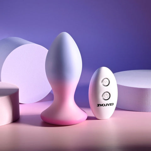 Evolved PARADISE PLUG 10.5 cm USB Rechargeable Vibrating Butt Plug Butt Plugs - Vibrating