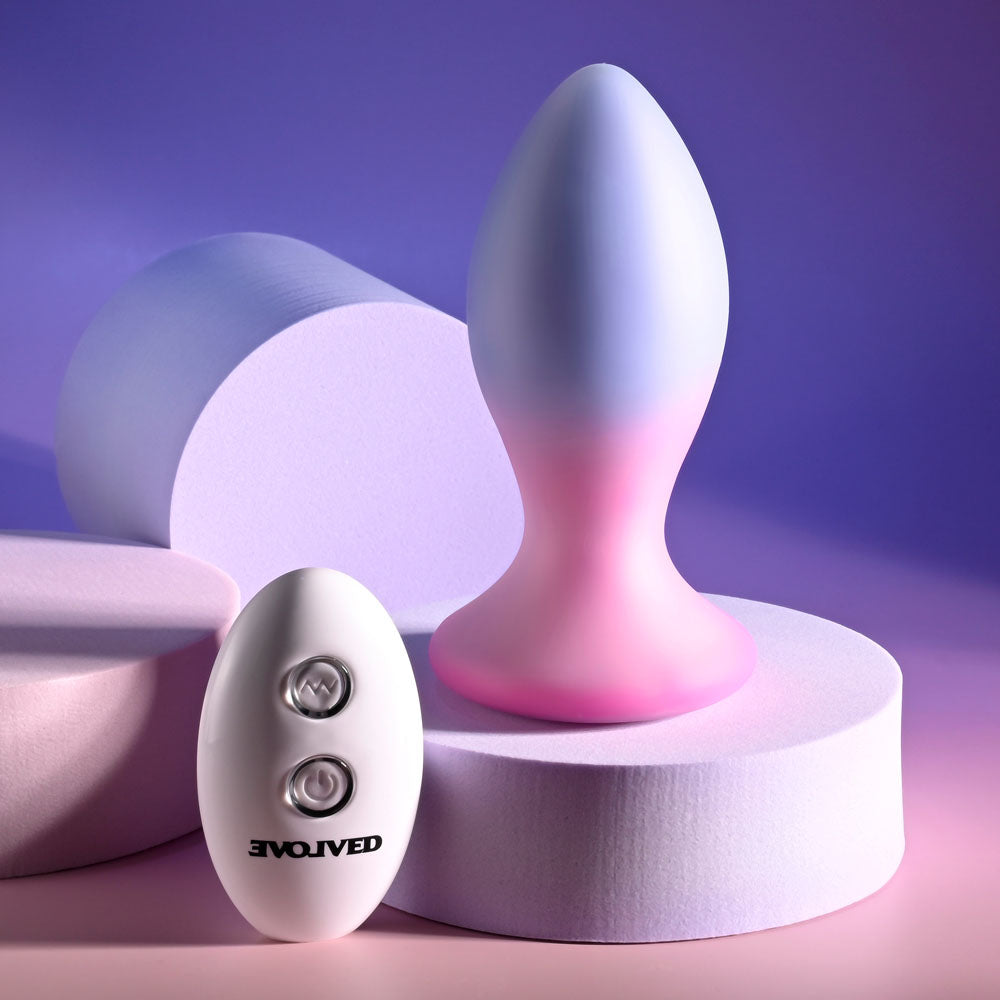 Evolved PARADISE PLUG 10.5 cm USB Rechargeable Vibrating Butt Plug Butt Plugs - Vibrating