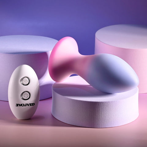 Evolved PARADISE PLUG 10.5 cm USB Rechargeable Vibrating Butt Plug Butt Plugs - Vibrating