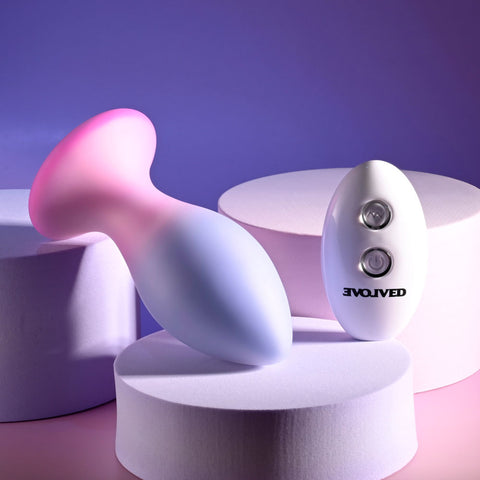 Evolved PARADISE PLUG 10.5 cm USB Rechargeable Vibrating Butt Plug Butt Plugs - Vibrating