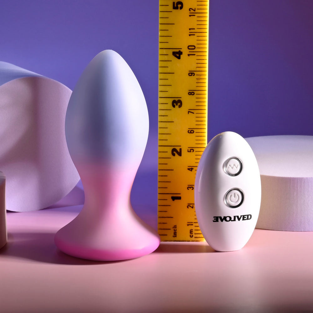 Evolved PARADISE PLUG 10.5 cm USB Rechargeable Vibrating Butt Plug Butt Plugs - Vibrating