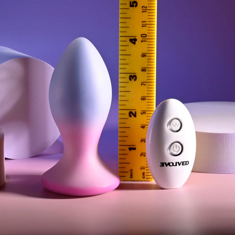 Evolved PARADISE PLUG 10.5 cm USB Rechargeable Vibrating Butt Plug Butt Plugs - Vibrating