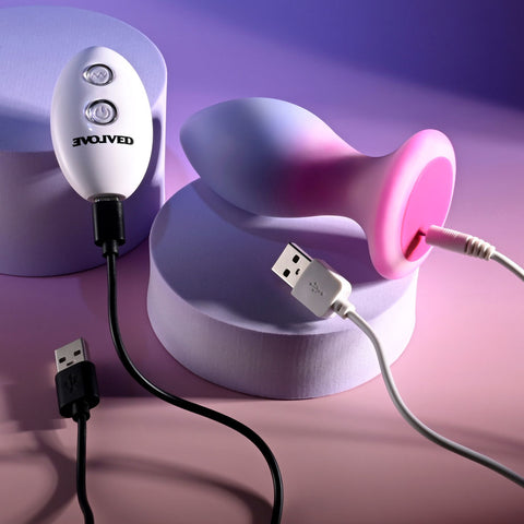 Evolved PARADISE PLUG 10.5 cm USB Rechargeable Vibrating Butt Plug Butt Plugs - Vibrating