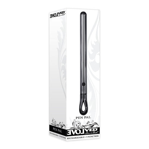 Evolved Pen Pal Metallic 11.3 cm USB Vibrator Vibrators