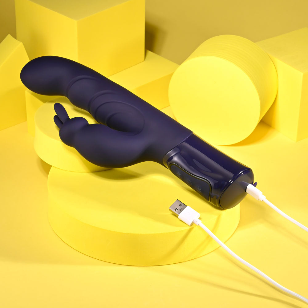 Evolved Big Deal 25.7 cm USB Rechargeable Rabbit Vibrator VIBRATORS-RABBIT