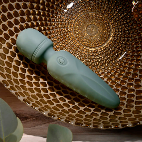 Evolved Rumble Wand Olive Green Mini Massager > Sex Toys > Massage Wands