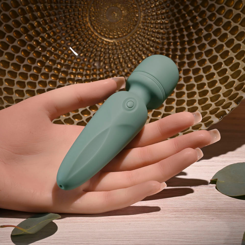 Evolved Rumble Wand Olive Green Mini Massager > Sex Toys > Massage Wands